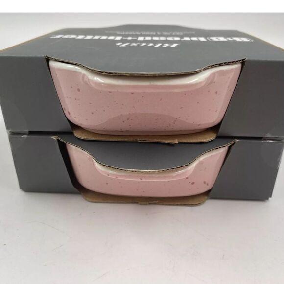 Bread + Butter Ceramic 7in Blush Mini Bakers Set of 2 - Picture 10 of 12